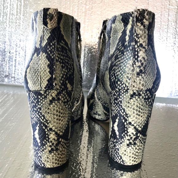 Sam Edelman Snakeskin Booties - Picture 4 of 5